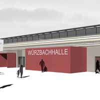 Neubau Würzbachhalle