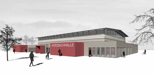 Neubau Würzbachhalle